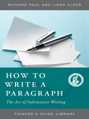 cover image of How to Write a Paragraph